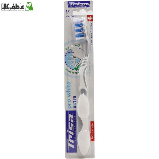 مسواک تریزا مدل پرو وایت اکسترا  pro white extra متوسط 